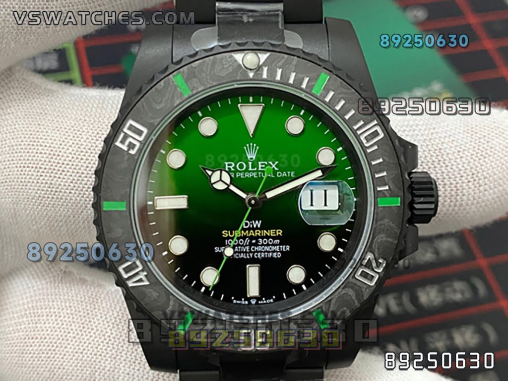 VS厂劳力士DIW款绿色渐变3135复刻腕表-VS手表