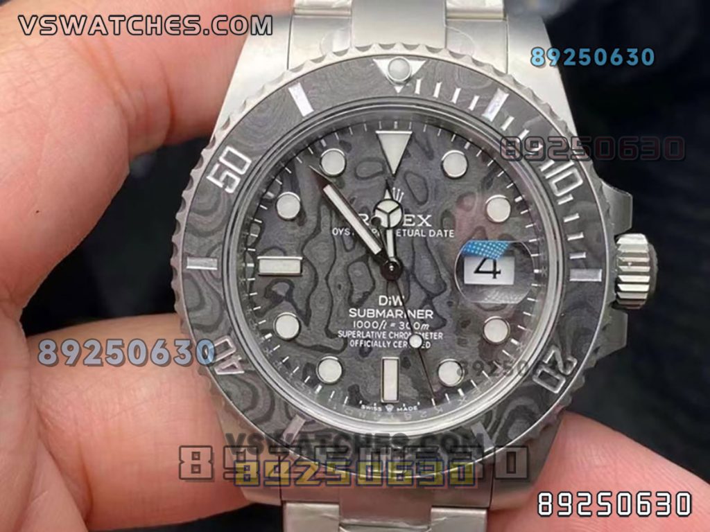 VS厂劳力士DIW款碳纤维盘面3135复刻腕表-VS手表