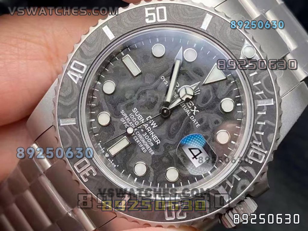 VS厂劳力士DIW款碳纤维盘面3135复刻腕表-VS手表