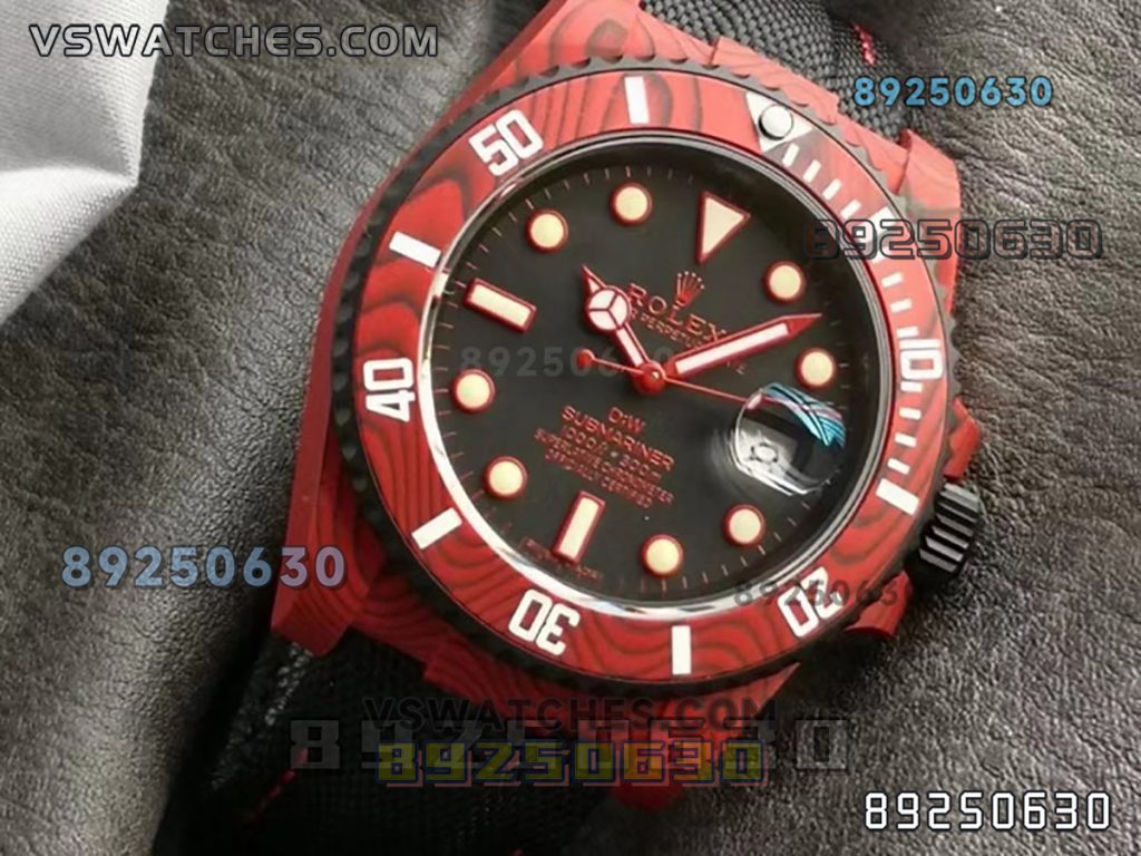 VS厂劳力士DIW款全红碳纤维款复刻腕表-VS手表