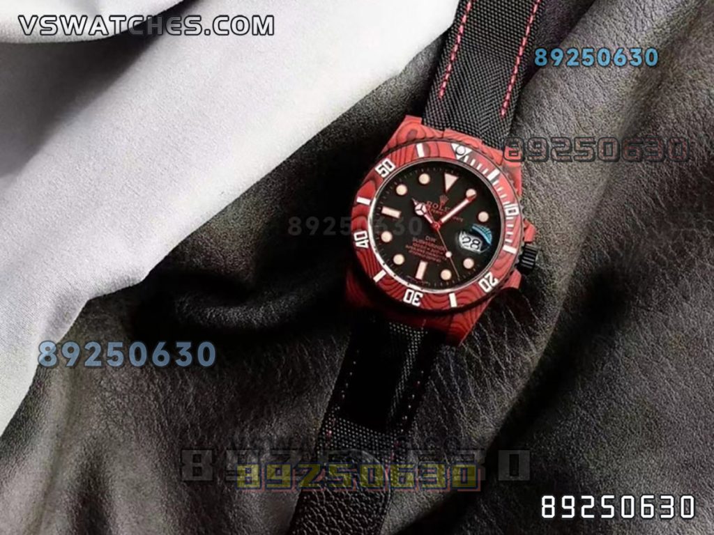 VS厂劳力士DIW款全红碳纤维款复刻腕表-VS手表