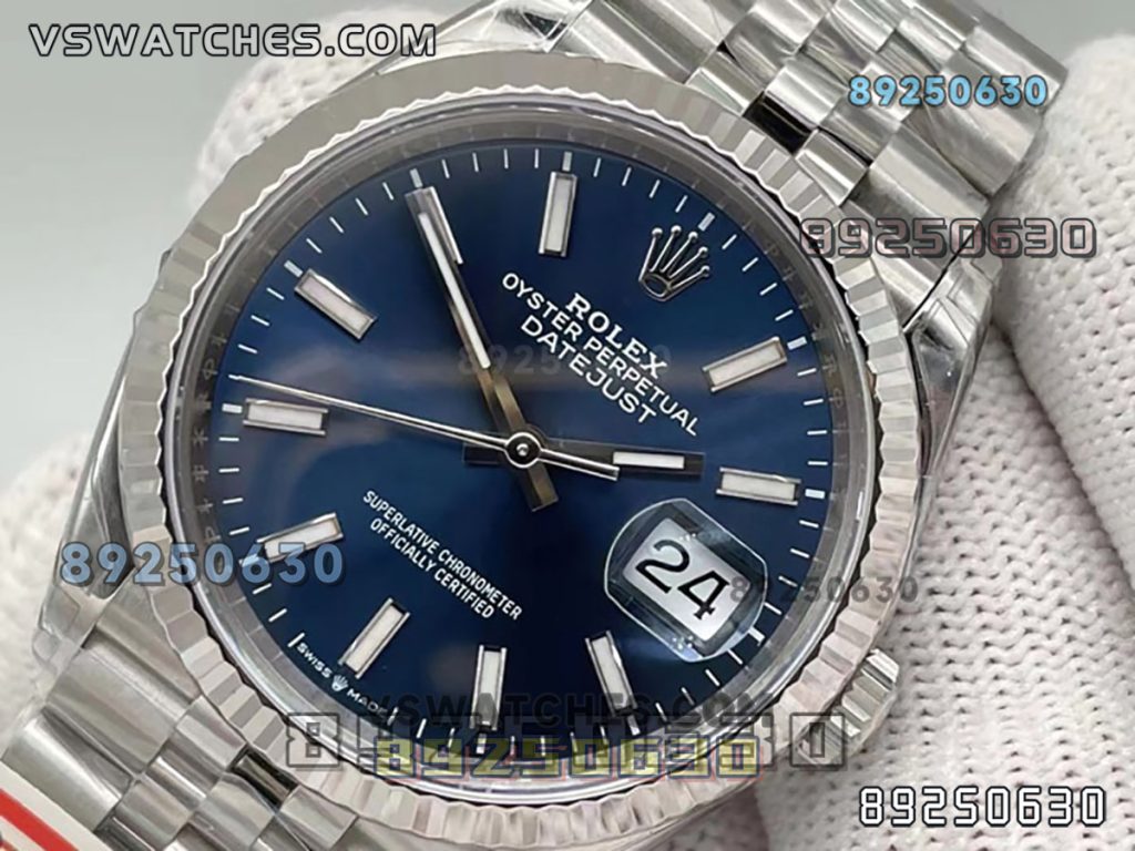 VS厂劳力士36日志蓝盘款126234-0025复刻表-VS手表