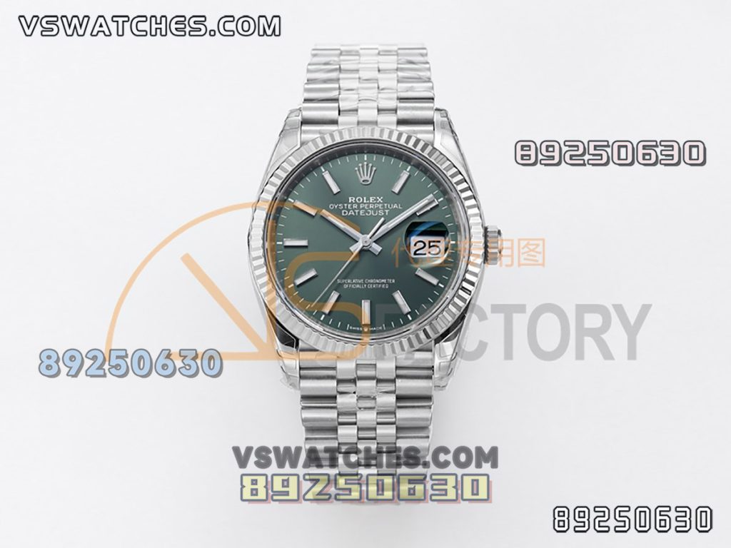 VS厂劳力士36日志绿盘款126234-0051复刻腕表-VS手表