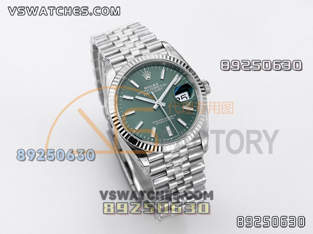 VS厂劳力士36日志绿盘款126234-0051复刻腕表-VS手表