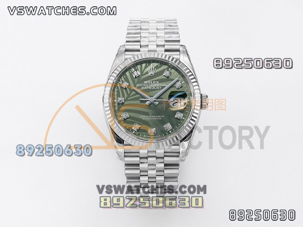 VS厂劳力士36日志粽叶绿盘款126234-0056复刻腕表-VS手表