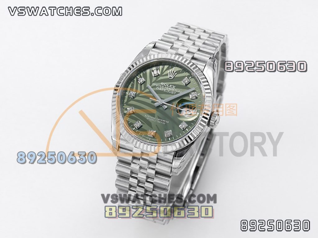 VS厂劳力士36日志粽叶绿盘款126234-0056复刻腕表-VS手表