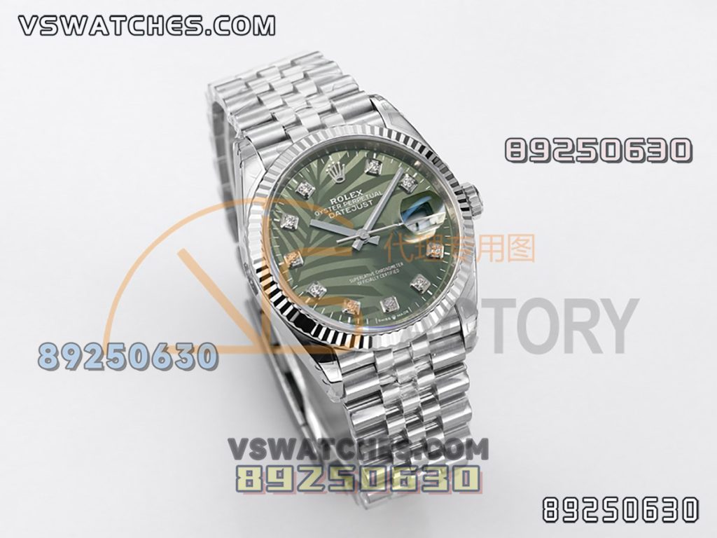 VS厂劳力士36日志粽叶绿盘款126234-0056复刻腕表-VS手表