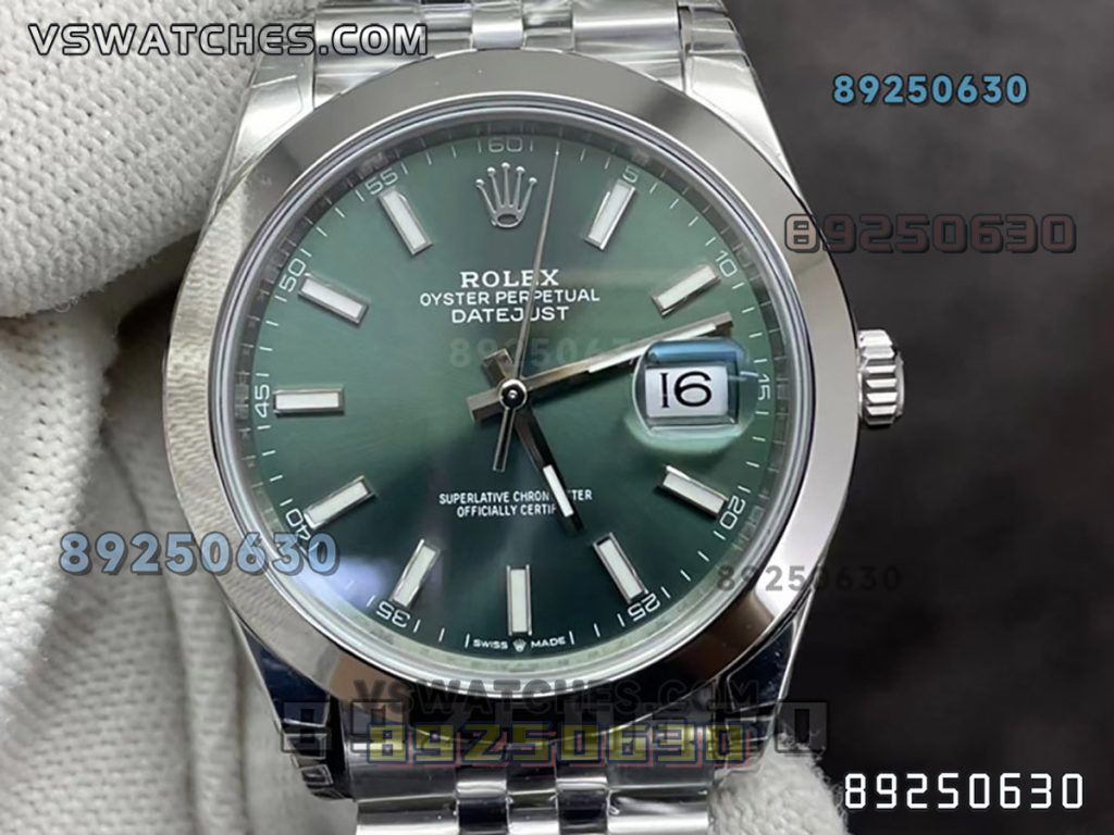 VS厂劳力士41日志绿盘款126300-0002复刻表-VS手表