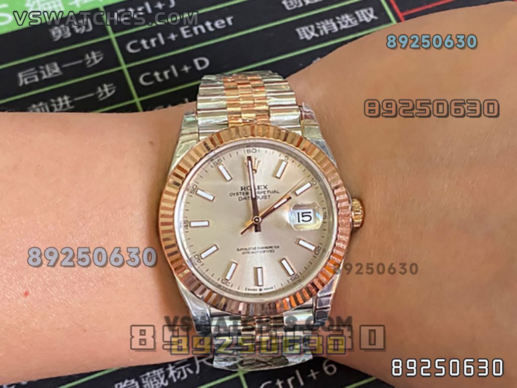 VS厂劳力士41日志型126303-0015复刻腕表-VS手表