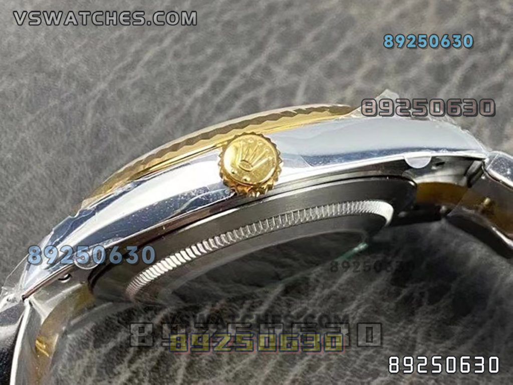 VS厂劳力士41日志型间金黑盘款126333-0009复刻表-VS手表