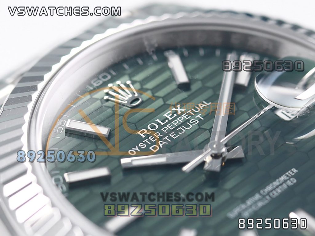 VS厂劳力士41日志型绿格盘款126334-0030复刻表-VS手表