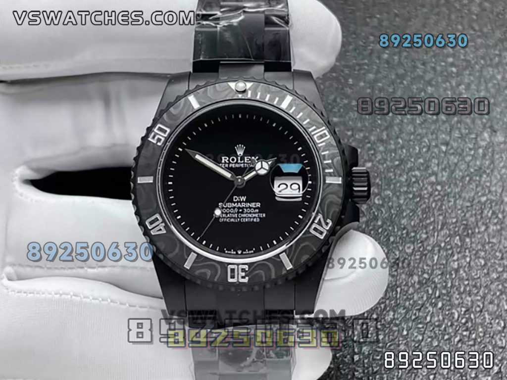 VS厂劳力士DIW款全黑款3135复刻腕表-VS手表