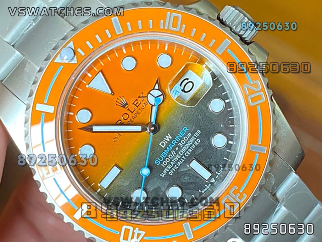 VS厂劳力士DIW款橙圈落日款复刻腕表-VS手表