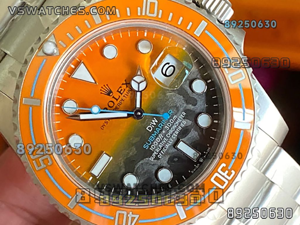 VS厂劳力士DIW款橙圈落日款复刻腕表-VS手表