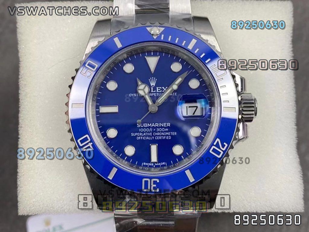 VS厂劳力士蓝水鬼3135款复刻腕表-VS手表