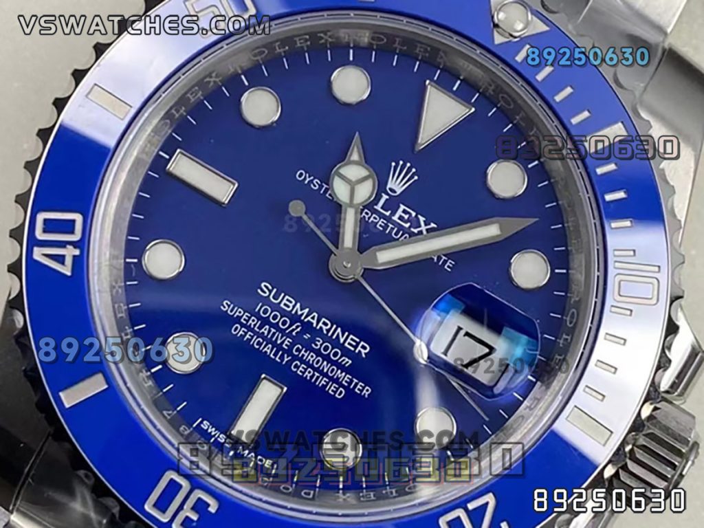 VS厂劳力士蓝水鬼3135款复刻腕表-VS手表