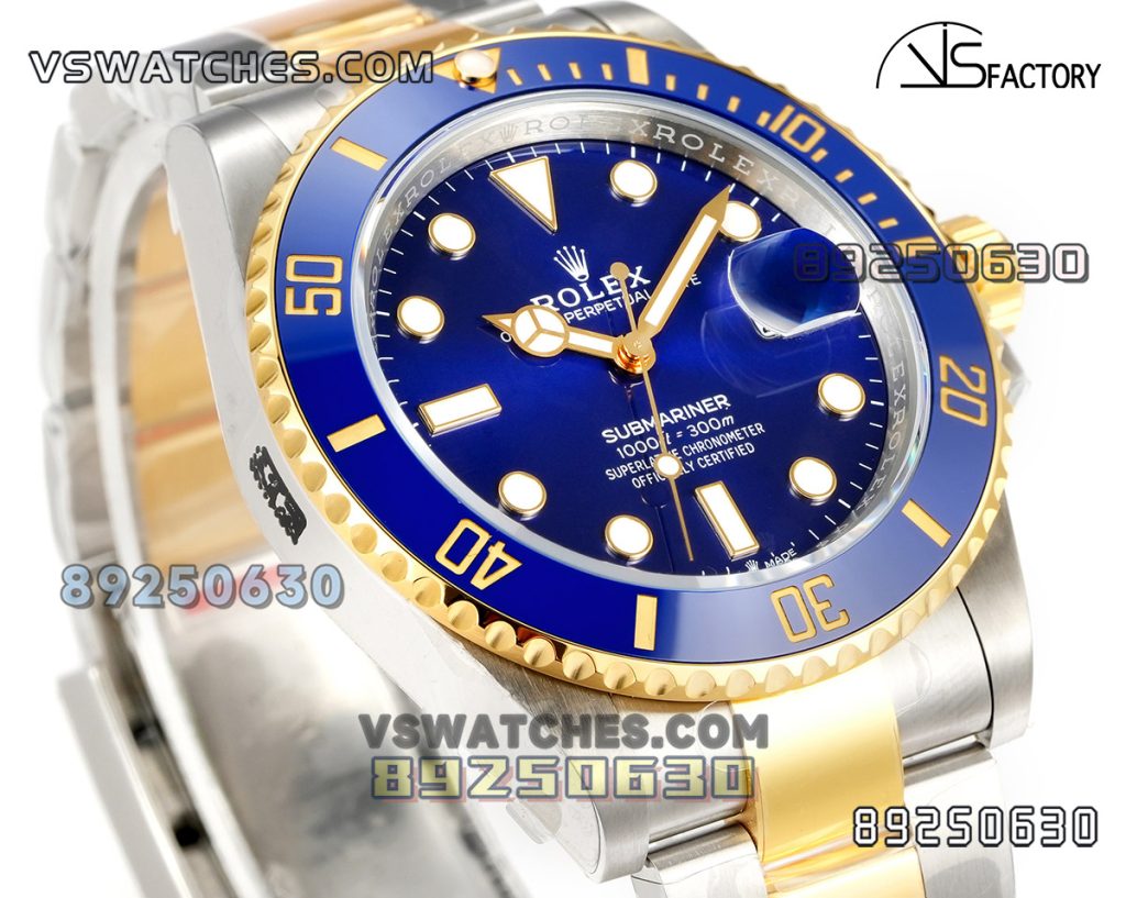 VS厂劳力士间金蓝水鬼3235款复刻腕表-VS手表