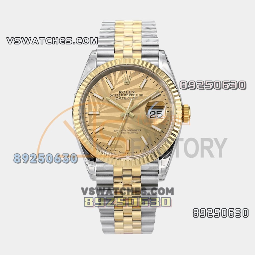 VS厂劳力士36日志型间玫瑰金款玫盘复刻腕表-VS手表