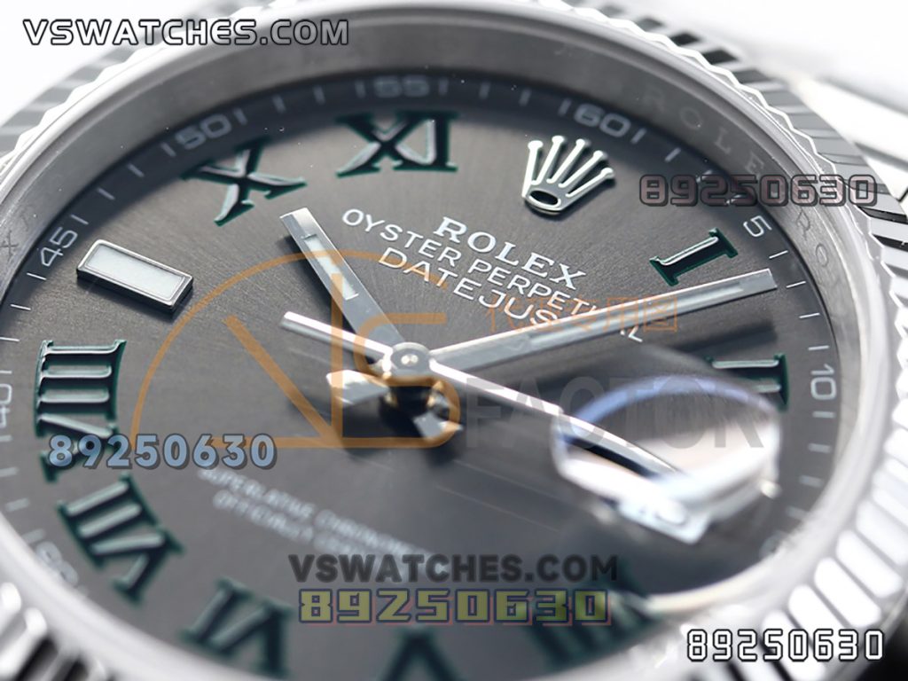 VS厂劳力士41日志型间金红酒盘复刻腕表-VS手表