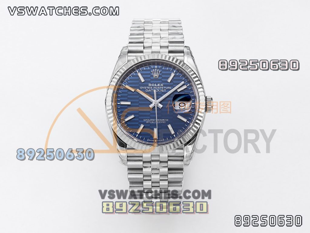 VS厂劳力士36日志型蓝盘复刻腕表-VS手表