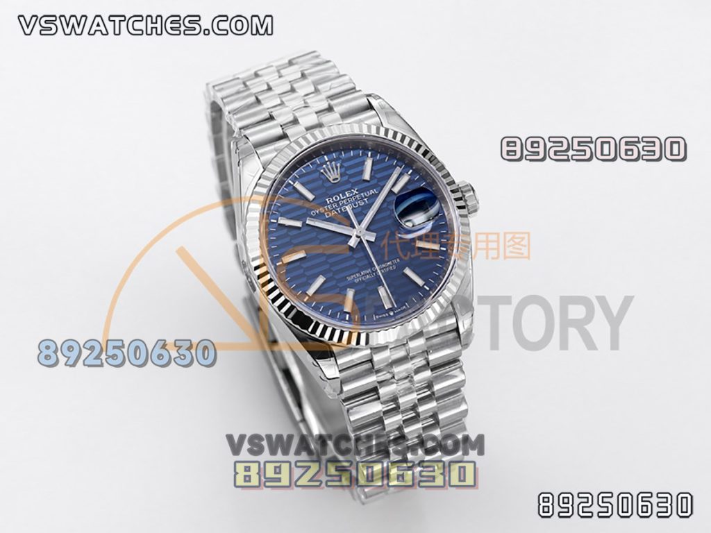 VS厂劳力士36日志型蓝盘复刻腕表-VS手表