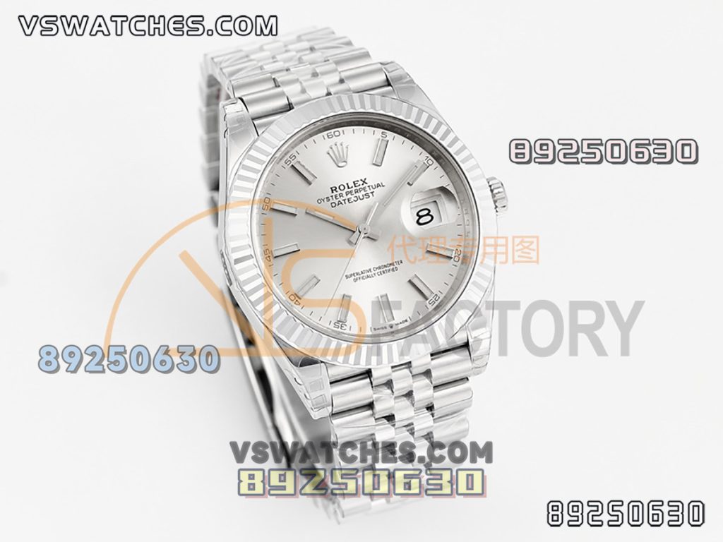 VS厂劳力士36日志型蓝格纹复刻腕表-VS手表