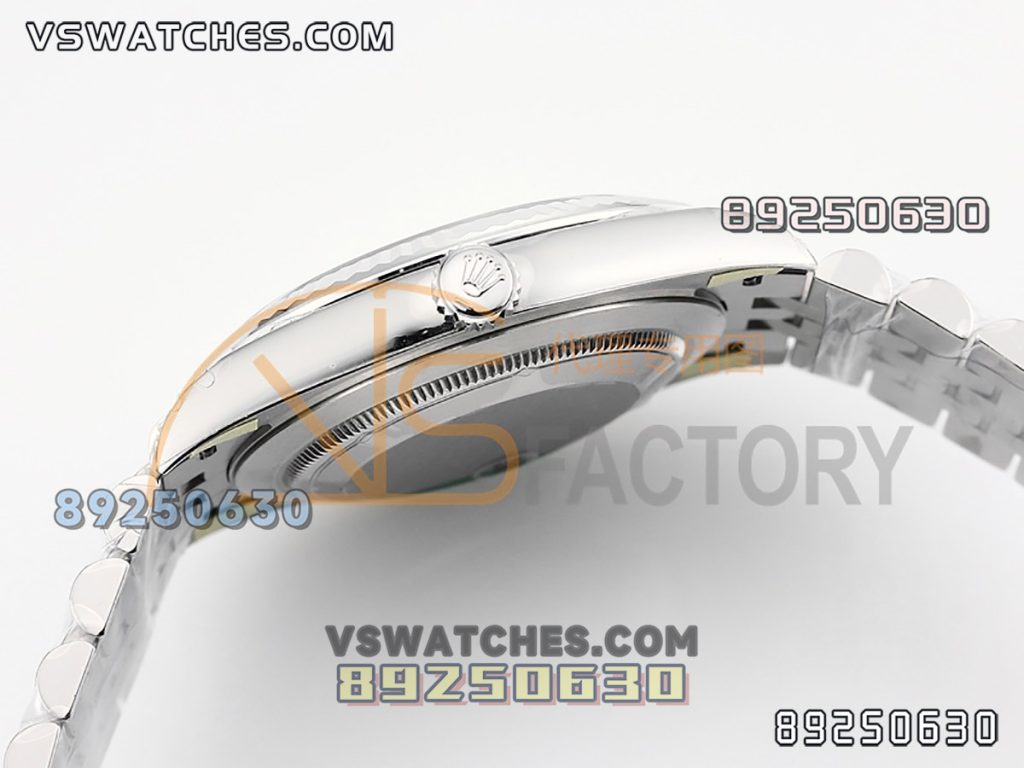 VS厂劳力士36日志型蓝格纹复刻腕表-VS手表