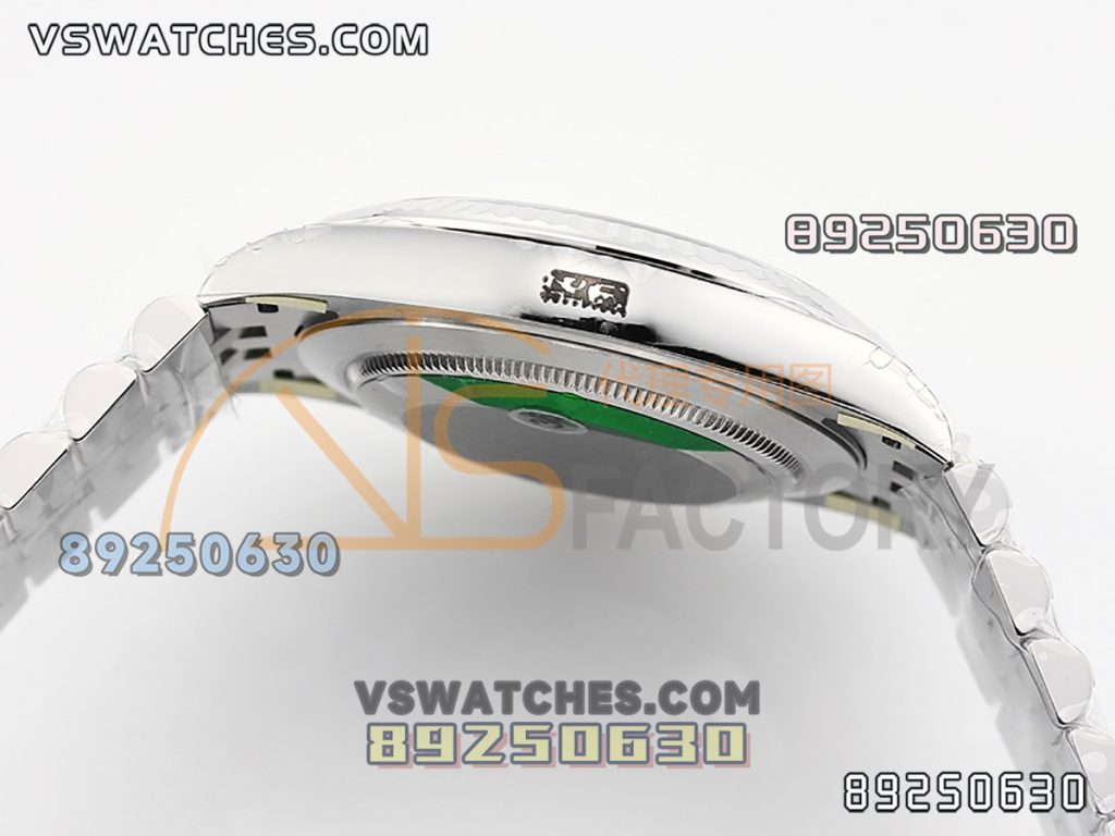 VS厂劳力士36日志型蓝格纹复刻腕表-VS手表