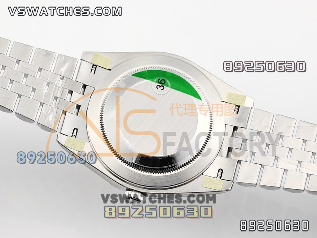 VS厂劳力士36日志型蓝格纹复刻腕表-VS手表