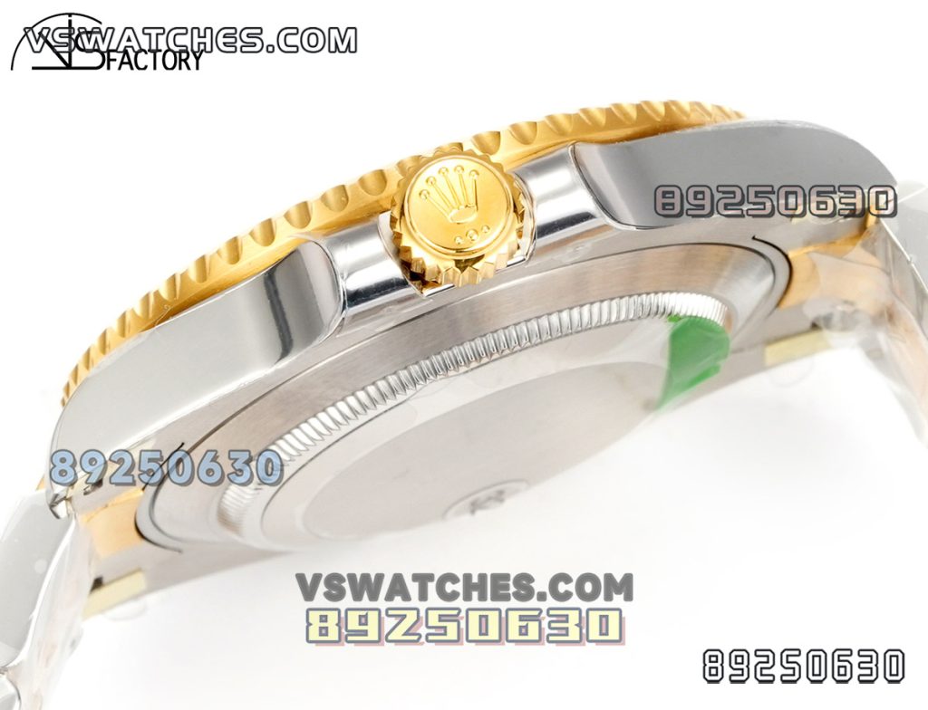 VS厂劳力士间金款黑水鬼3235款复刻腕表-VS手表