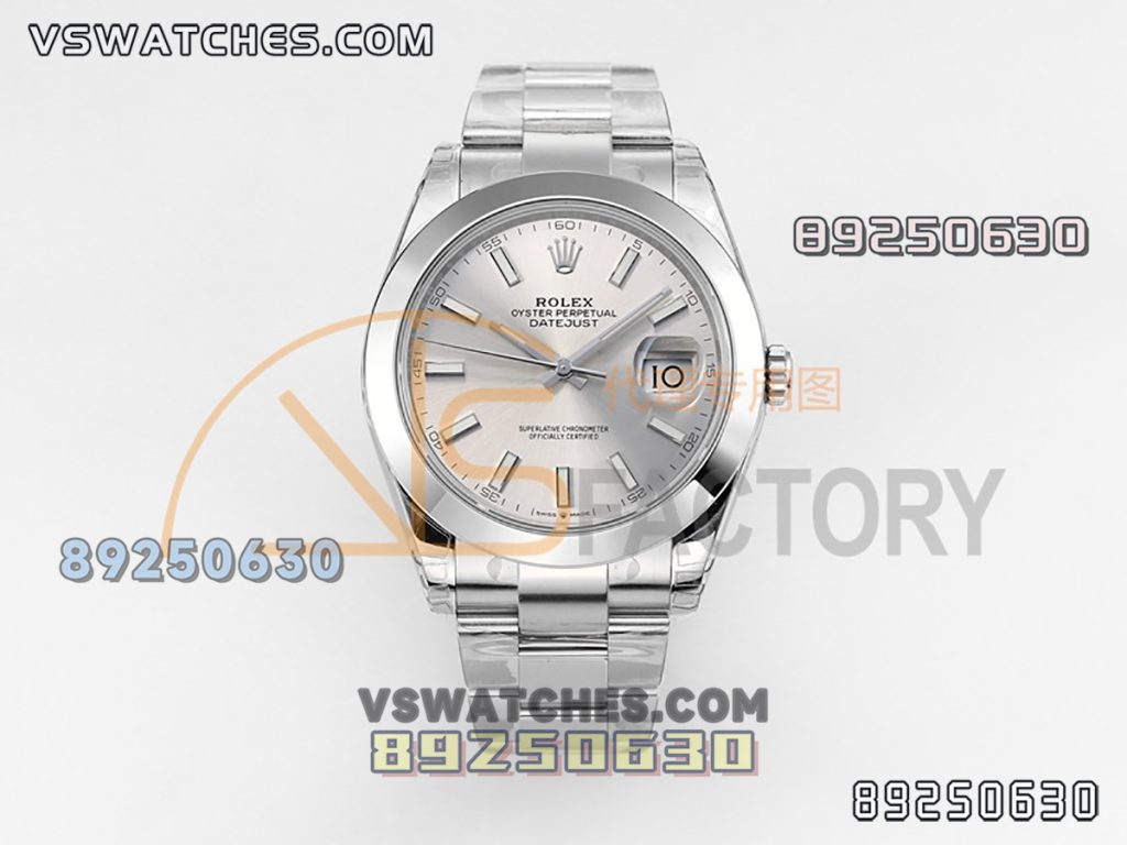 VS厂劳力士41日志型光圈灰盘款复刻腕表-VS手表